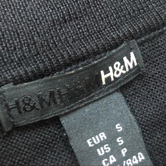 H&M Black Sweater Dress - Picture 4 of 4